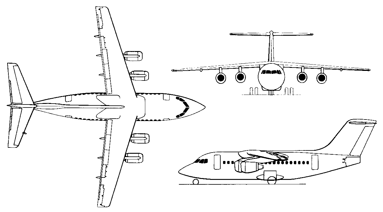 jet privato Avro RJ 85